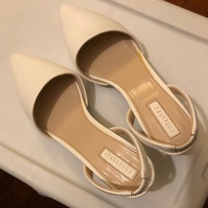 FOREVER21 White Pumps